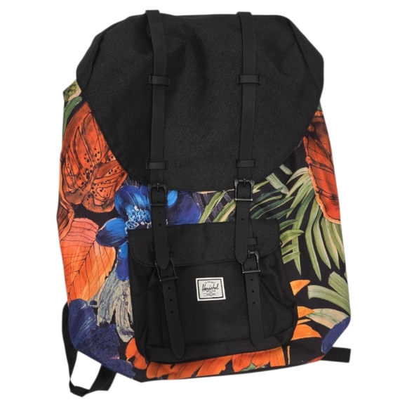 Herschel Supply Company Handbags - Herschel Supply Co Little America Backpack 25L RARE WATERFLOWER BEACH SURFER